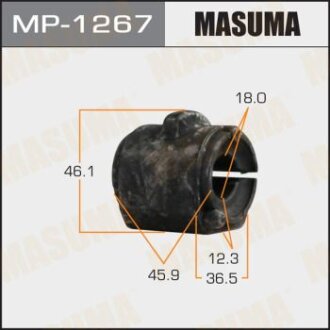Втулка стабилизатора FORD 02- перед. (мин. 2 шт.) MASUMA MP1267