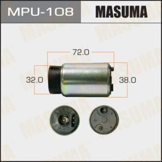 Бензонасос HARRIER, HIGHLANDER, HIGHLANDER, KLUGER (сетка MPU-020 в комплект не входит) MASUMA MPU108