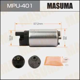 Бензонасос електричний (+сіточка) Honda/ Mazda/ Mitsubishi MASUMA MPU-401