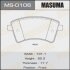 Колодки гальмівні MASUMA MS-0106 (фото 1)