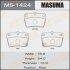 Колодки гальмівні задн Toyota RAV 4 (00-05) MASUMA MS-1424 (фото 1)