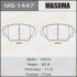 Колодки гальмівні передн Toyota RAV 4 (00-05) MASUMA MS-1447 (фото 1)
