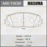 Колодки тормозные TOYOTA YARIS 05- передн. MASUMA MS-1508 (фото 1)