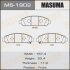 Колодки дисковые VENZA, AGV1#, GGV1# front (1, 10) MASUMA MS1902 (фото 1)