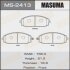 Колодки гальмівні MASUMA MS-2413 (фото 1)