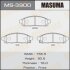 Колодки гальмівні передн Mitsubishi L200 (07-), Pajero Sport (09-15) MASUMA MS-3900 (фото 1)