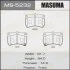 Гальмівні колодки передня AN-298WK, NP5010, P49016 MASUMA MS-5232 (фото 1)