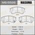 Тормозные колодки дисковые MAZDA ATENZA SPORT/ATENZA/6/6 WAGON 02- MASUMA MS-5526 (фото 1)
