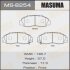 Колодки гальмівні передн Honda Accord (-02), Civic (-00), CR-V (-01), HR-V (-06), Legend (-04) MASUMA MS-8254 (фото 1)