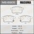 Колодки гальмівні задн Honda Accord (08-12) MASUMA MS-8905 (фото 1)