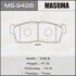 Тормозные колодки дисковые MAZDA/MITSUBISHI/NISSAN/SUZUKI/SUBARU AZ-WAGON/CAROL/LAPUTA/SCRUM/I-MIEV/MOCO/ALTO/STELLA 98- MASUMA MS-9426 (фото 1)