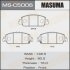 Колодки дисковые ACCORD, CP2 2013- front (1, 12) MASUMA MSC5006 (фото 1)