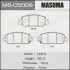 Колодки дисковые ACCORD, CP2 2013- front (1, 12) MASUMA MSC5006 (фото 1)