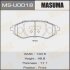 Колодки гальмівні MASUMA MS-U0018 (фото 1)