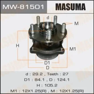 Маточина колеса MASUMA MW-81501