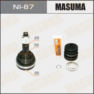 ШРКШ зовнішній Nissan Teana (09-14) (нар:29/вн:26) MASUMA NI-87