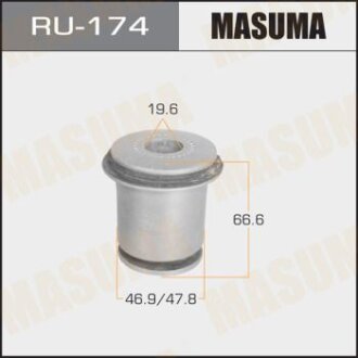 Сайлентблок Prado /#ZJ9#/ Surf /#ZN185/ передній нижній RR MASUMA RU-174