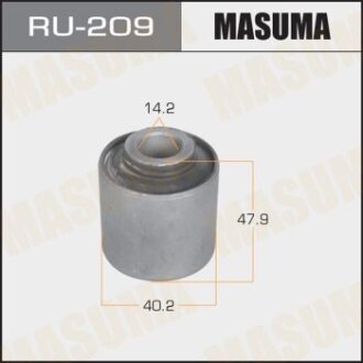 Сайлентблок заднього поздовжнього важеля Nissan Pathfinder (-05) MASUMA RU-209