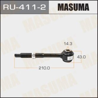 Тяга задня поперечна ліва (з сайлентблоком) L Toyota Avalon (05-12), Camry (01-), Highlander (01-03) MASUMA RU-411-2