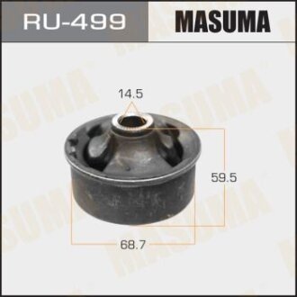 Сайлентблок переднього нижнього важеля задній Toyota Avensis (03-08) MASUMA RU-499
