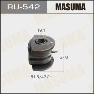Сайлентблок переднього нижнього важеля задній Honda HR-V (02-06) MASUMA RU-542
