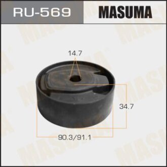 Сайлентблок заднього редуктора Toyota RAV 4 (05-) MASUMA RU-569