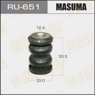 Сайлентблок переднього нижнього важеля передній Mazda 2 (07-14) MASUMA RU-651