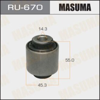 Сайлентблок PATROL/ Y62 rear low MASUMA RU670