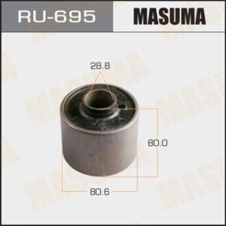 Сайлентблок переднього нижнього важеля задній Mazda CX-7 (06-), CX-9 (06-12) MASUMA RU-695