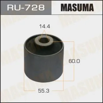 Сайлентблок LAND CRUISER, LX470 / UZJ100L, UZJ100W задн нижн MASUMA RU-728