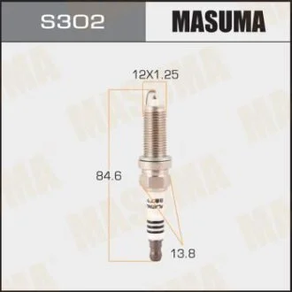 Свічка запалювання PLATINUM (LZKAR6AP-11) MASUMA S302P