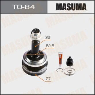 ШРКШ зовнішній Toyota RAV 4 (05-12) (нар:26/вн:27) MASUMA TO-84