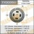Диск сцепления TOYOTA CARINA/RAV4/COROLLA/AVENSIS -05 1.6-1.8 MASUMA TYD035 (фото 1)