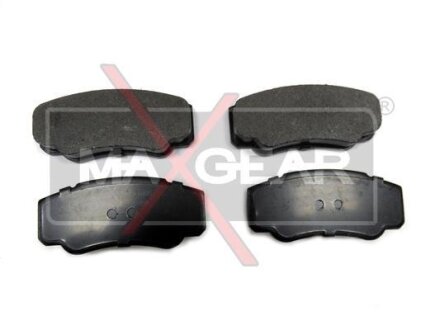 Комплект тормозных колодок, дисковый тормоз, задний мост, Brembo, 109,7, 50, 20, без датчика износа MAXGEAR 19-0485