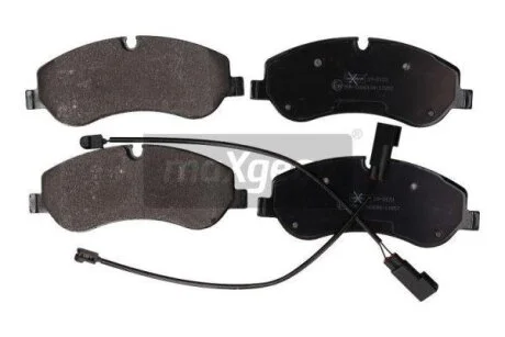 Тормозные колодки передние (17 мм) (+2 датчика) (система TRW) Ford Transit 12- MAXGEAR 19-2123