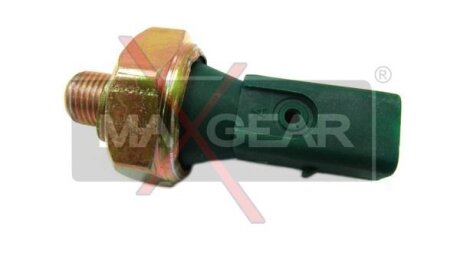 Датчик давл. масла, VW Crafter - T-5, 2.0 TDI, 2009> / VW Caddy III / IV, 1.6-2.0 TDI, 2006>, (зелен MAXGEAR 21-0111