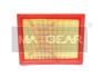 Фильтр воздушный (218x168x34) Ford Fiesta Fusion Mazda 2 (DY) 1.25-1.6 01-12 MAXGEAR 26-0197 (фото 1)