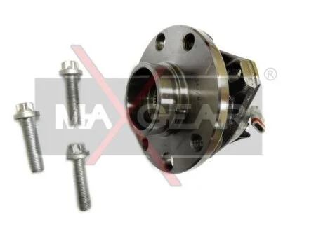 Ступиця передня Opel Astra H (04-14) (4 отв) MAXGEAR 33-0258