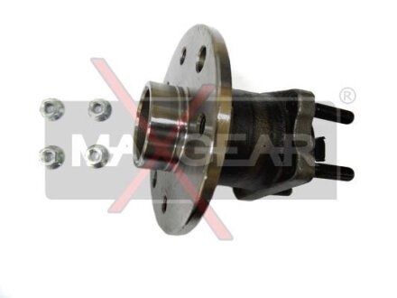 Ступиця задня Opel Astra H/Zafira (04-14) (+ABS) 4 отв. MAXGEAR 33-0281