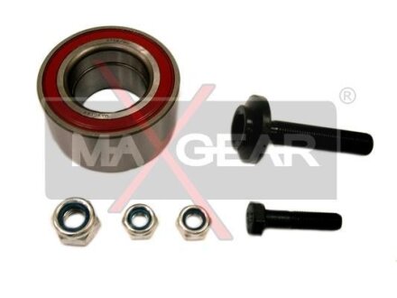 Підшипник ступ. пер. Audi 80 B3, A4 B5, A6 C5, VW Passat B5 (86-05) (39x75x37) MAXGEAR 33-0386