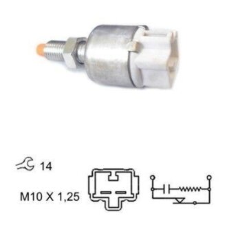 Выключатель стоп сигнала HONDA/TOYOTA/VW CIVIC/AVENSIS/CAMRY 91- 2.0/2.2/3.5 MEAT&DORIA 35016