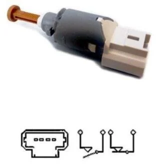 Вимикач світла гальма DACIA DOKKER, DOKKER/MINIVAN, DUSTER, DUSTER/SUV, LODGY, LOGAN, LOGAN EXPRESS, LOGAN II, LOGAN MCV, LOGAN MCV II, SANDERO, SANDERO II, SPRING LADA LARGUS 03.01- MEAT&DORIA 35085