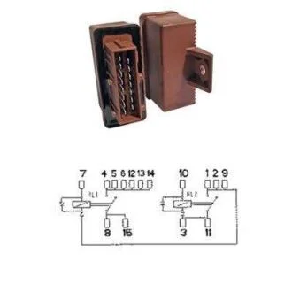 MEATDORIA PEUGEOT Реле топливного насоса 206 MEAT&DORIA 73240109