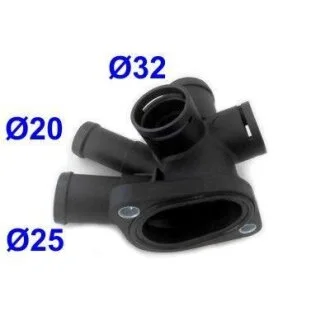 MEATDORIA VW Фланець охолоджувальної рідини GOLF,VENTO 1.6 96-97 MEAT&DORIA 93186