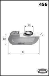 Фільтр повітря (аналогWA9727/LX1686/1) MECAFILTER EL9211