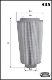 Повітряний фільтр MECAFILTER EL9433