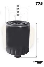Оливний фільтр MECAFILTER ELH4746