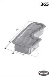 Повітряний фільтр MECAFILTER ELP9066