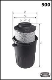 Повітряний фільтр MECAFILTER FA3167