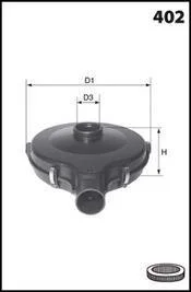 Повітряний фільтр MECAFILTER L3411